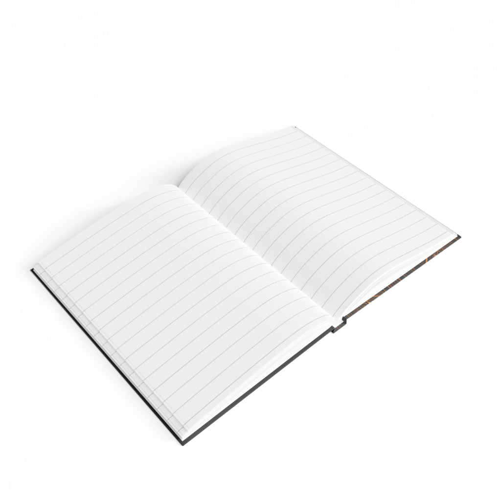 Theo Grizzlyson, Bear Hardcover Notebook Journal – 6" x 8"