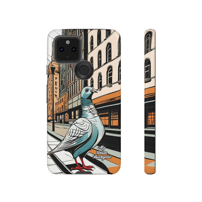 Pigeon on a City Street, Cell Phone Case - Apple, Samsung, or Google Pixel