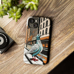 Pigeon on a City Street, Cell Phone Case - Apple, Samsung, Google Pixel