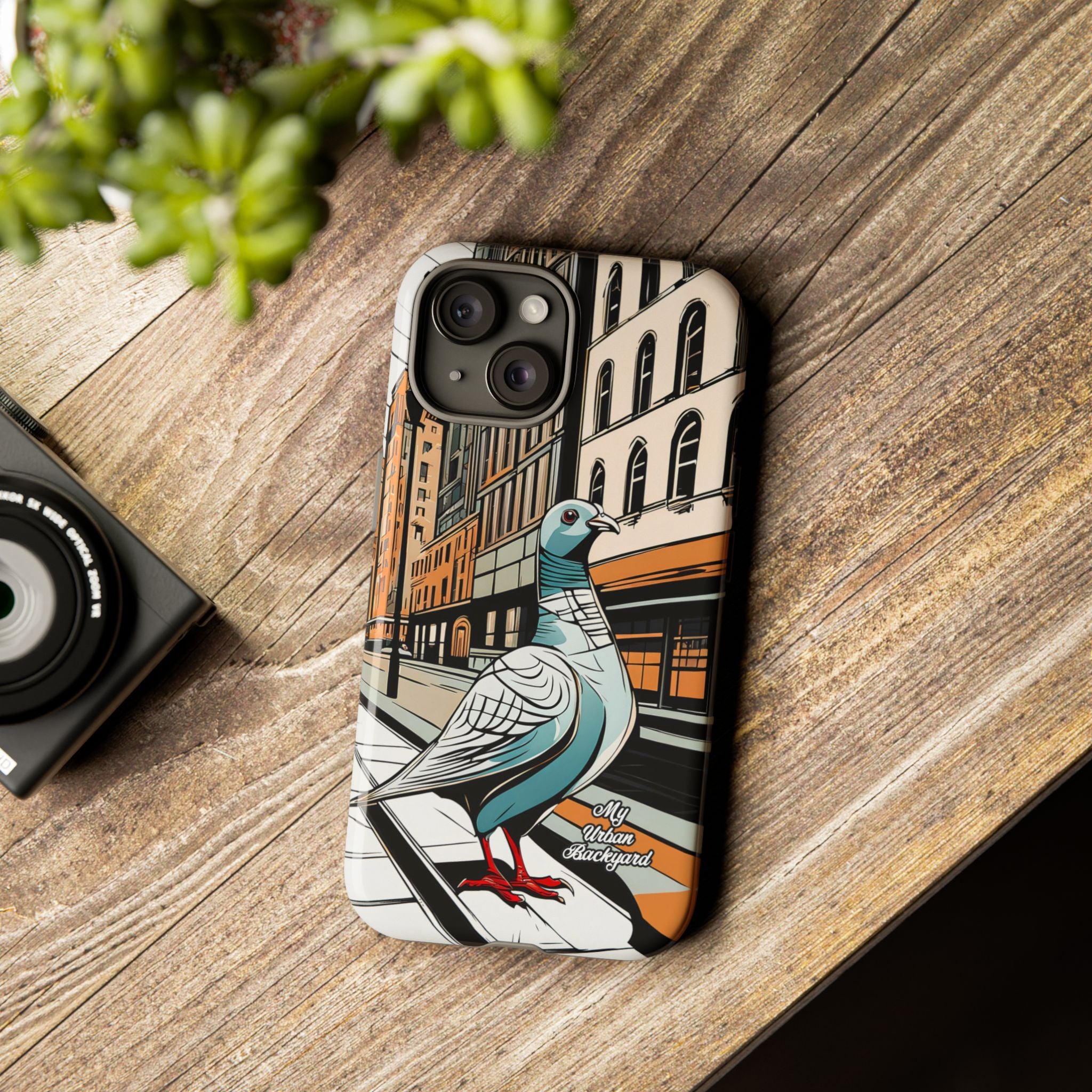 Pigeon on a City Street, Cell Phone Case - Apple, Samsung, Google Pixel