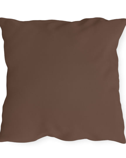 Orange Cat and Flowers, Sable accent color, Throw Pillow, Indoor/Outdoor Decor for Home or Office