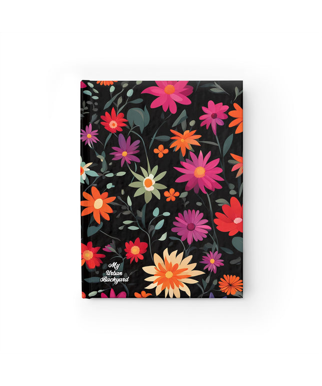Vibrant Flowers, Hardcover Notebook Journal - Write in Style