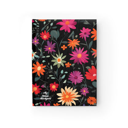Vibrant Flowers, Hardcover Notebook Journal - Write in Style