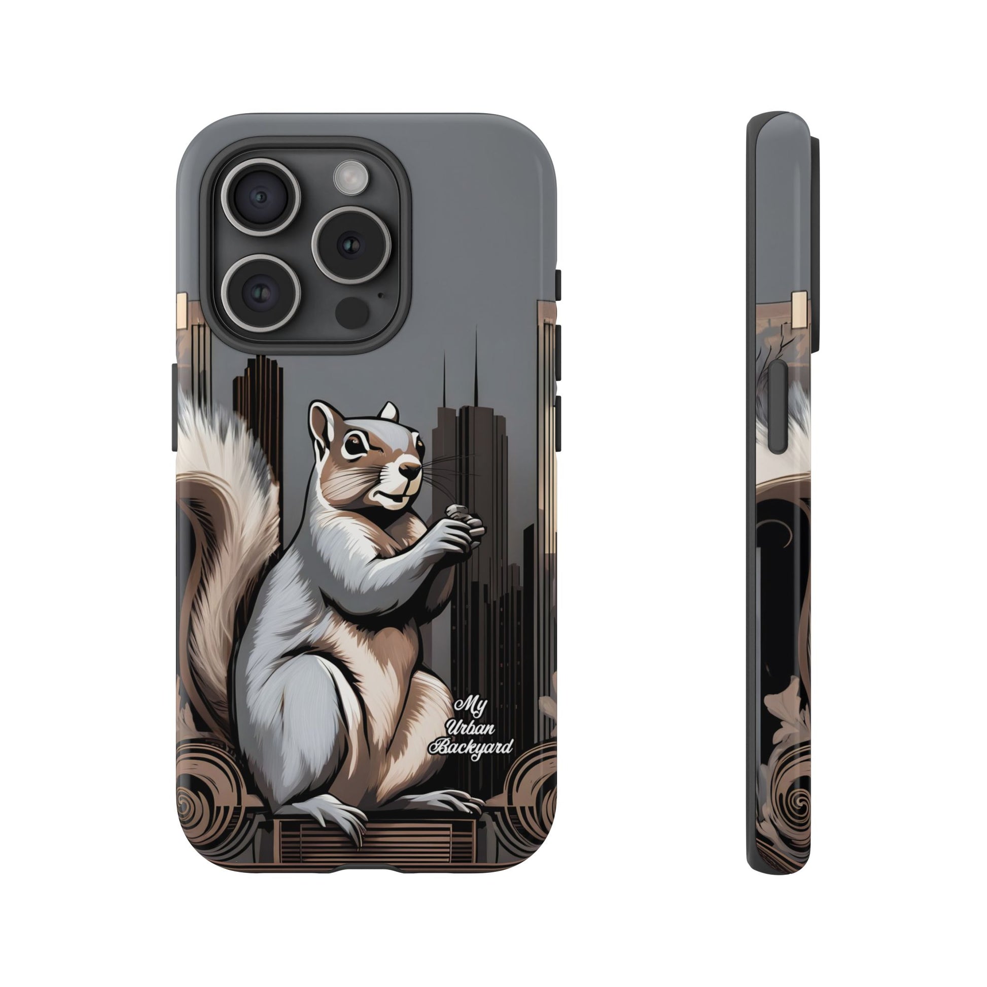 Urban Gray Squirrel, Cell Phone Case - Apple, Samsung, Google Pixel