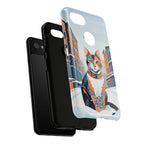 Claws Pawson in the Snow, Cell Phone Case - Apple, Samsung, Google Pixel