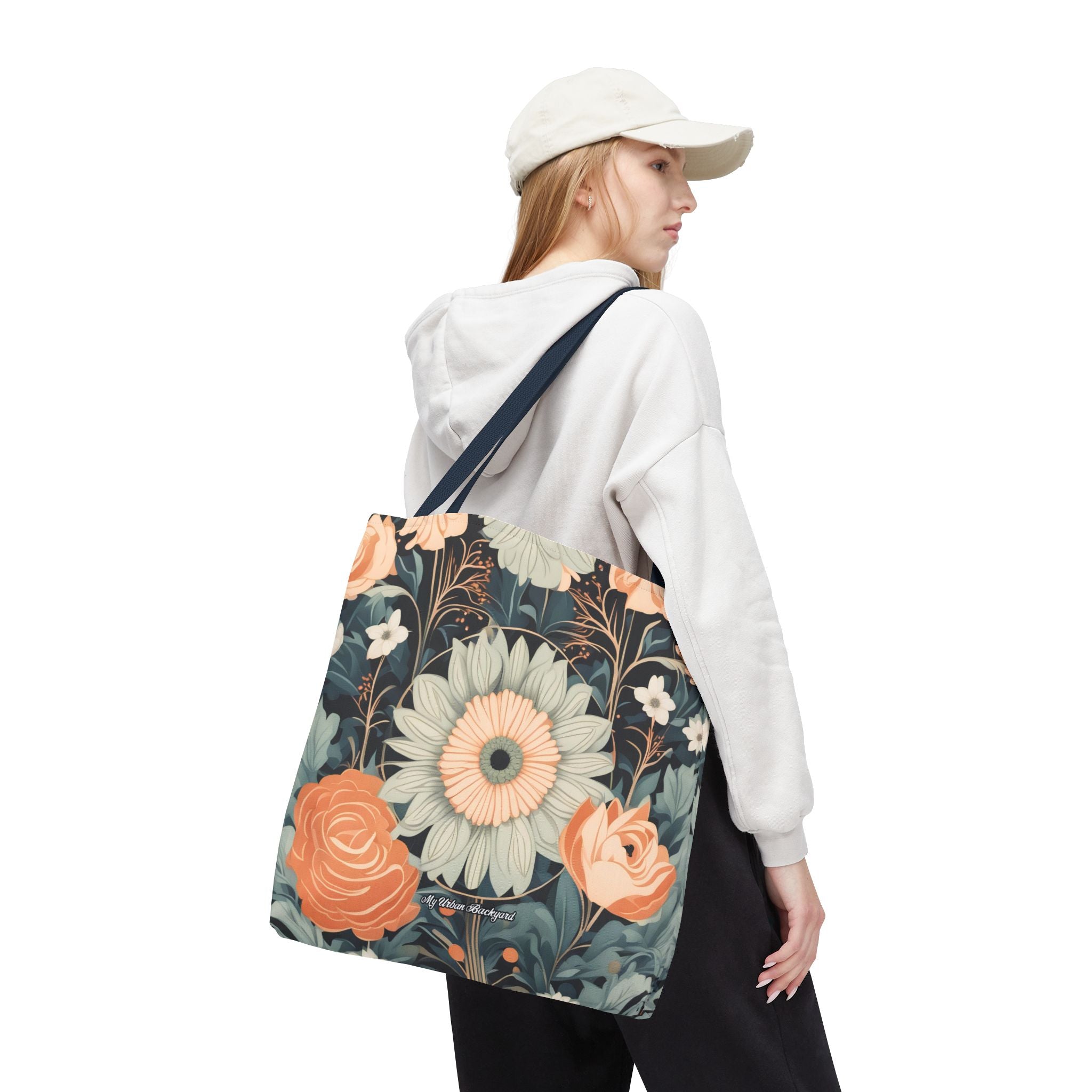 Wildflowers, Tote Bag with Cotton Handles