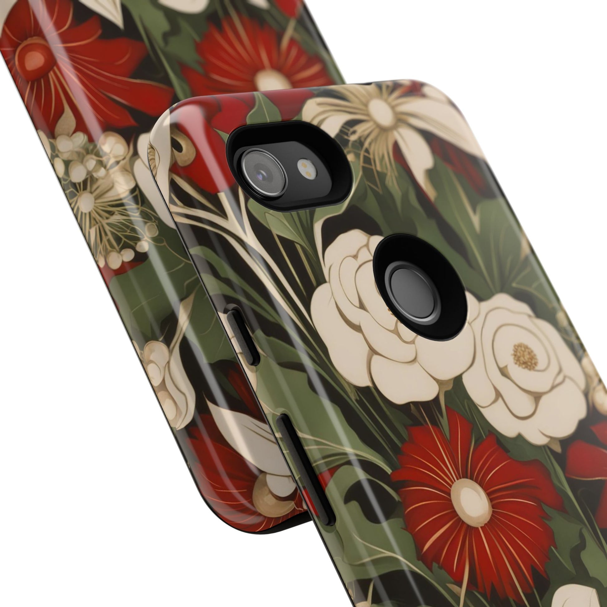 Holiday Flowers, Cell Phone Case - Apple, Samsung, Google Pixel