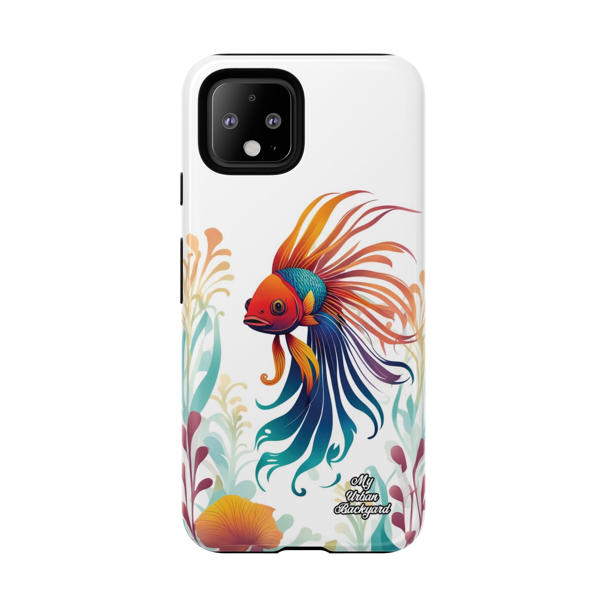 Colorful Betta Fish, Cell Phone Case - Apple, Samsung or Google Pixel