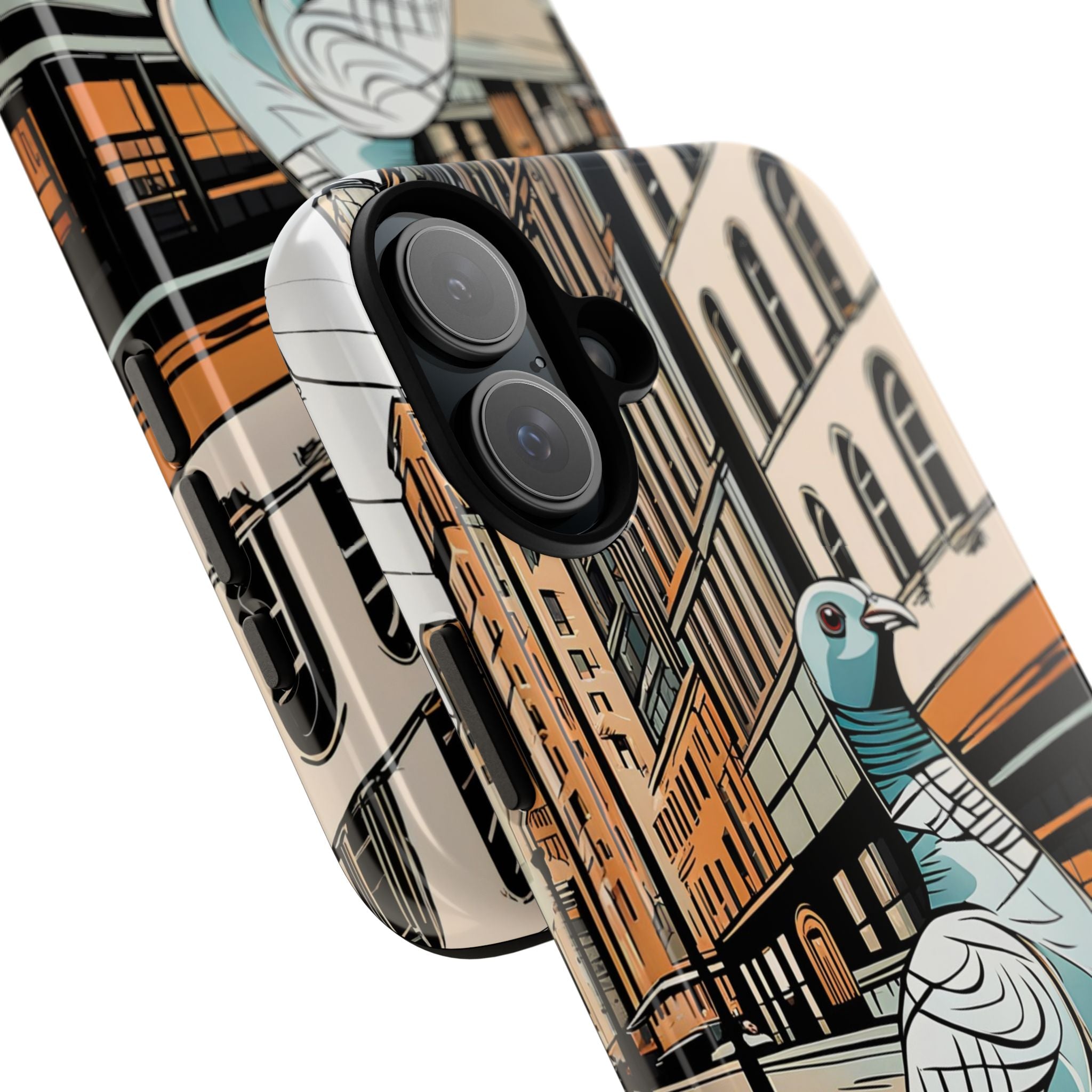 Pigeon on a City Street, Cell Phone Case - Apple, Samsung, Google Pixel