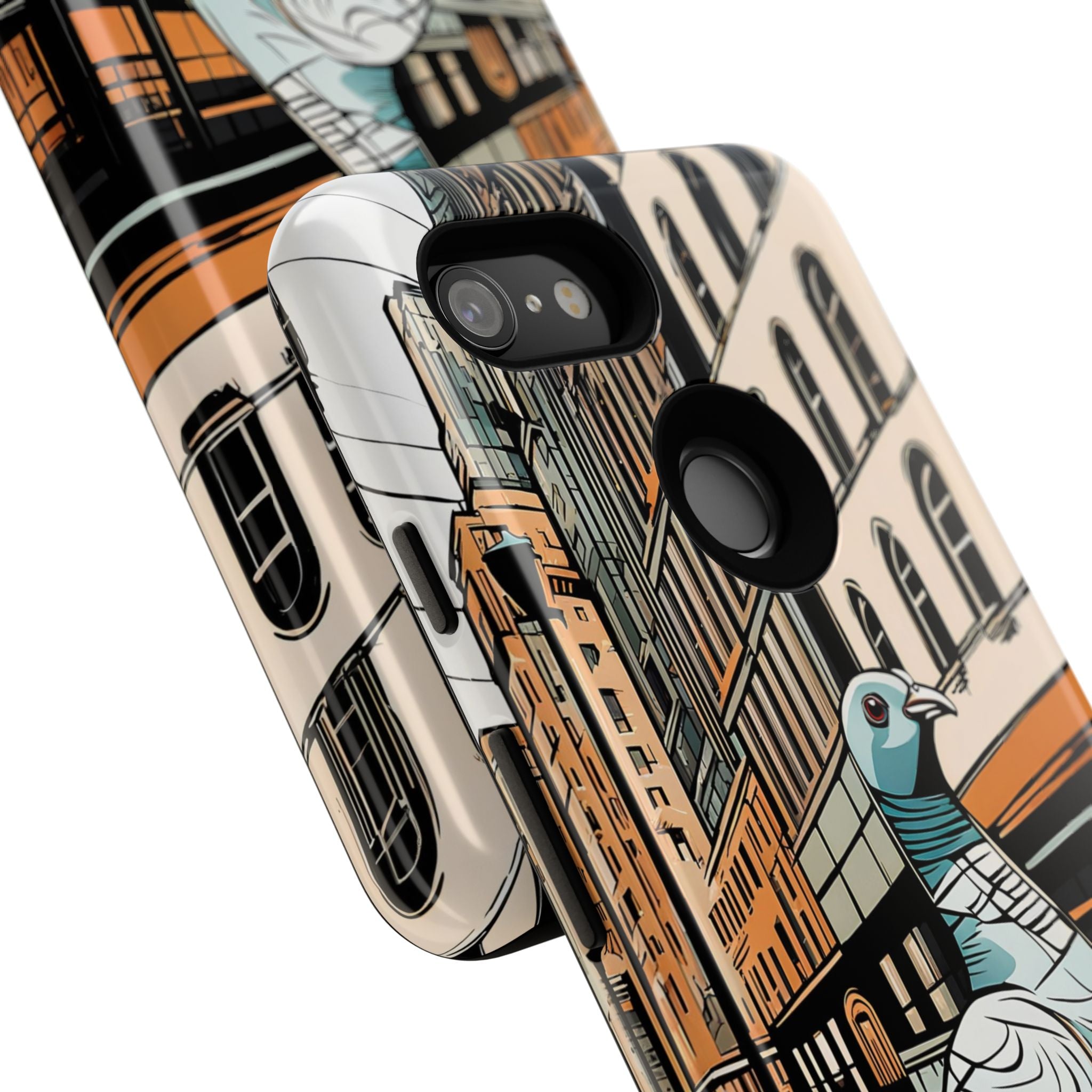 Pigeon on a City Street, Cell Phone Case - Apple, Samsung, Google Pixel