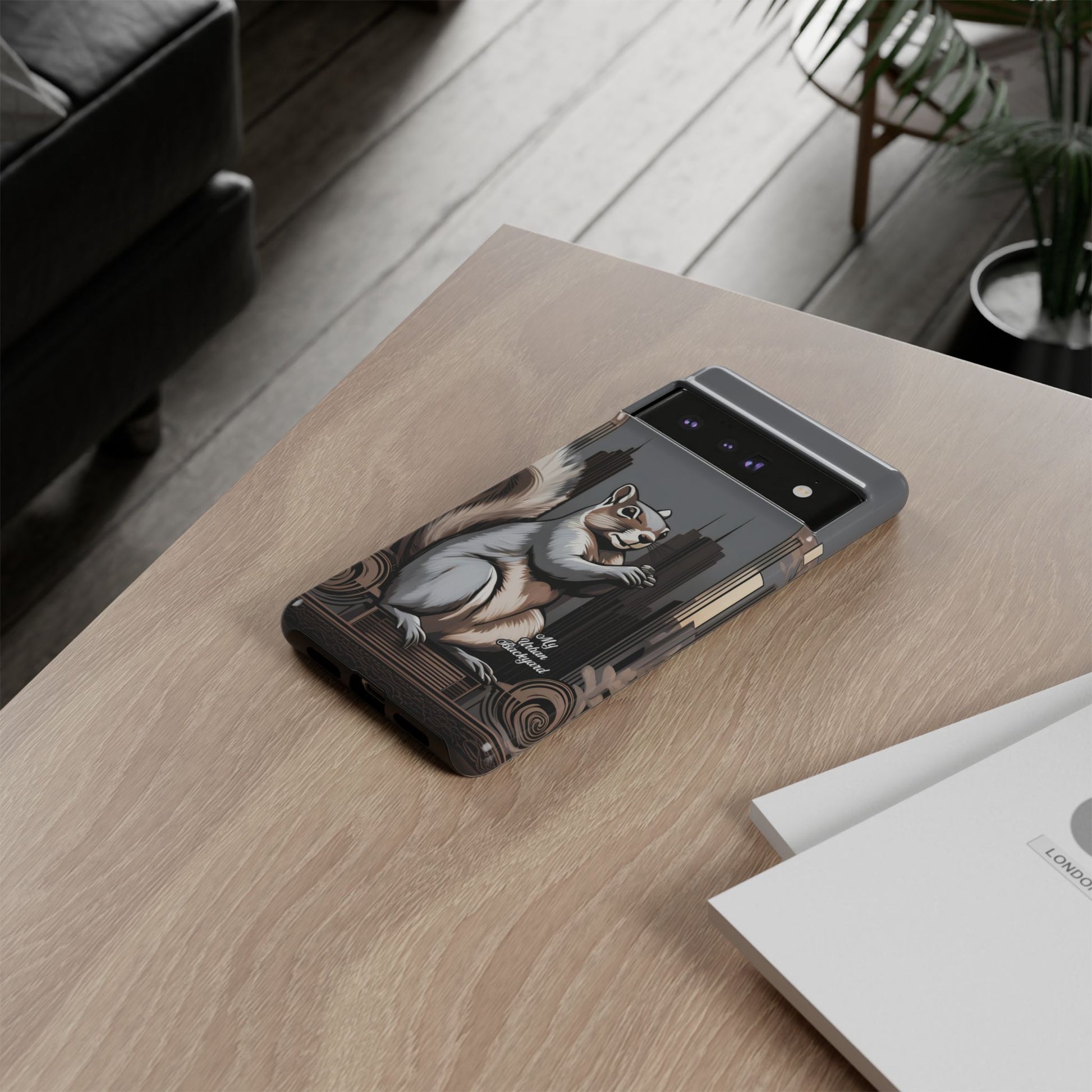 Urban Gray Squirrel, Cell Phone Case - Apple, Samsung, Google Pixel