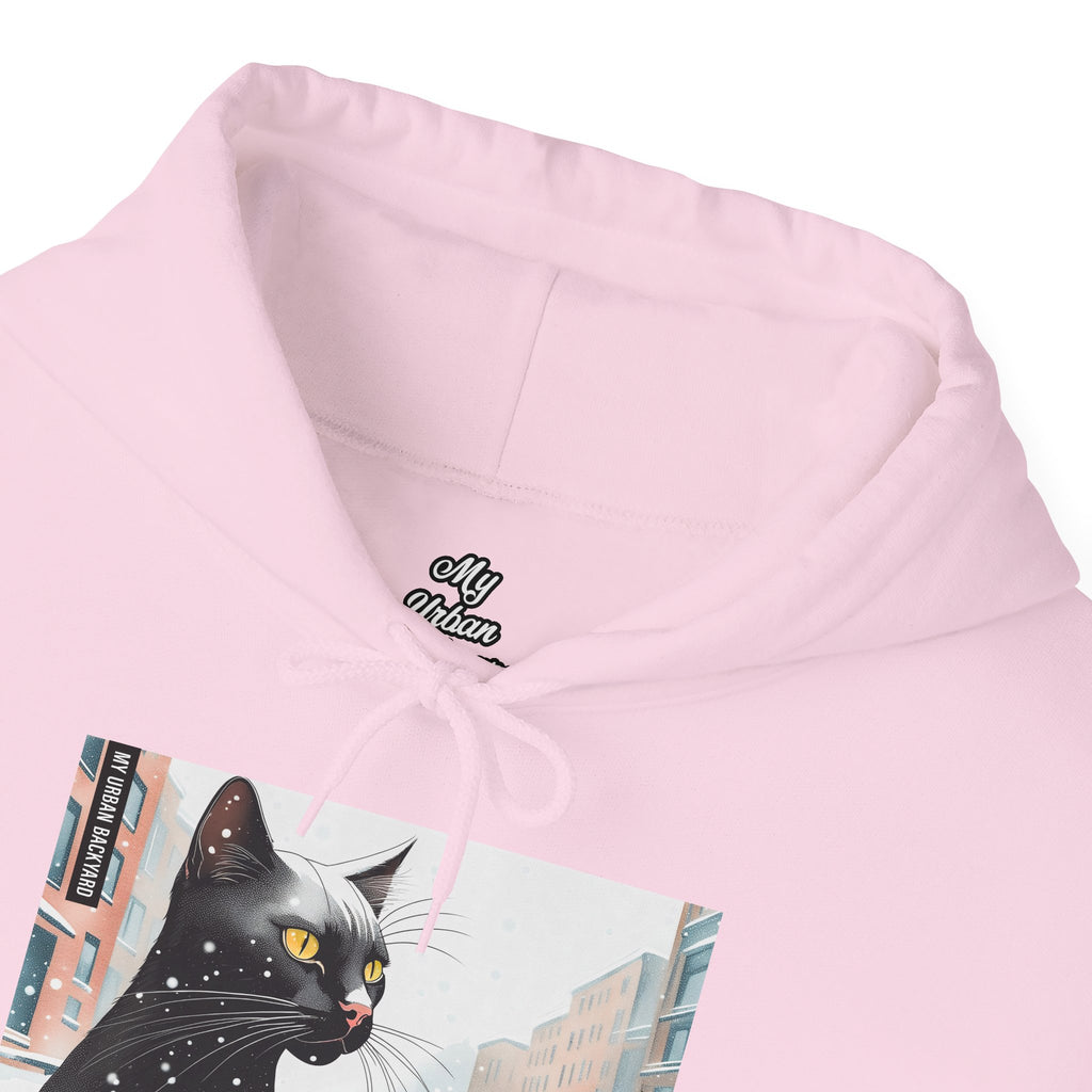 Whisker Wonderland Cat Hoodie, Cozy Graphic Sweatshirt for Cat Lovers, Perfect Gift for Pet Owners, Casual Wear, Unique Art Apparel
