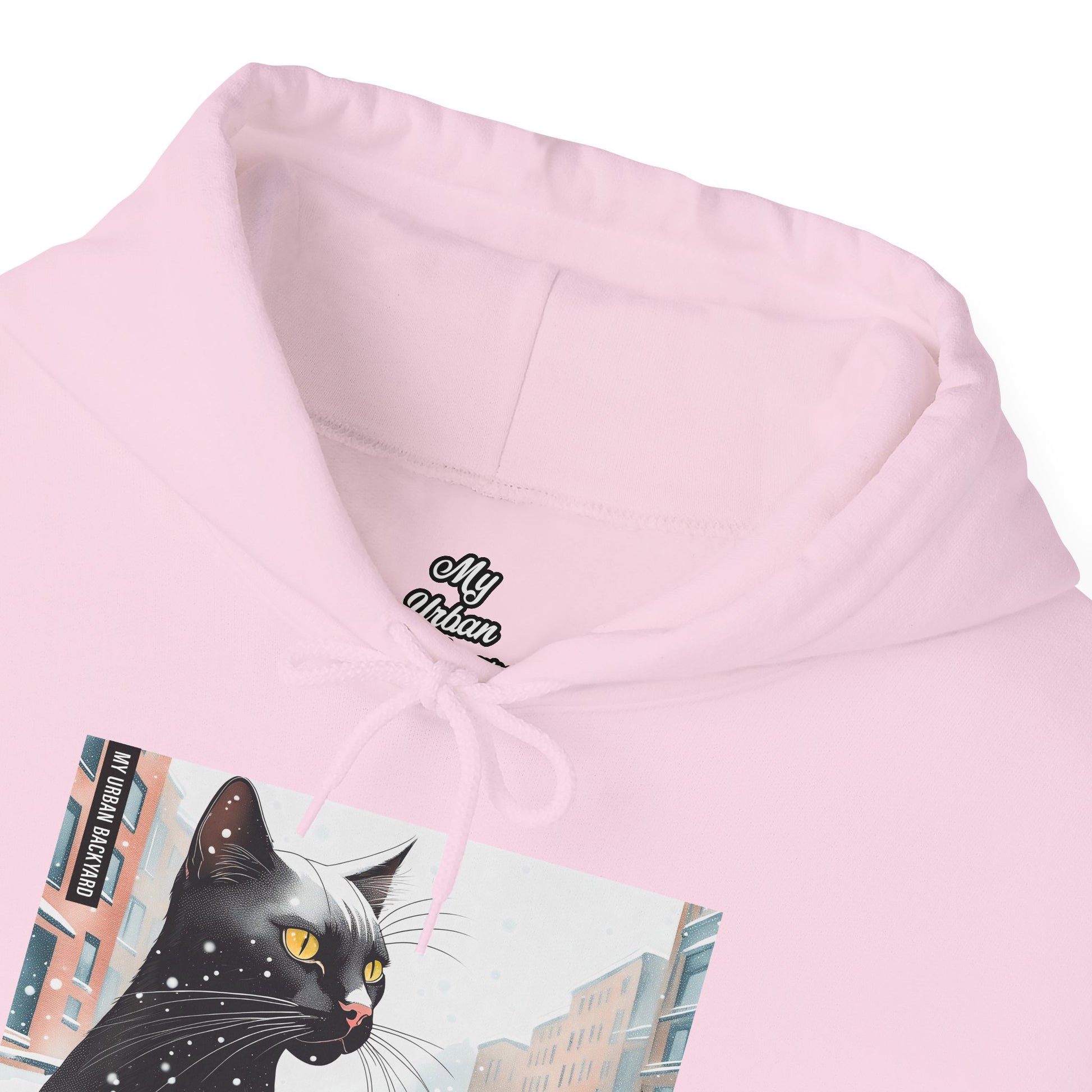 Whisker Wonderland Cat Hoodie, Cozy Graphic Sweatshirt for Cat Lovers, Perfect Gift for Pet Owners, Casual Wear, Unique Art Apparel