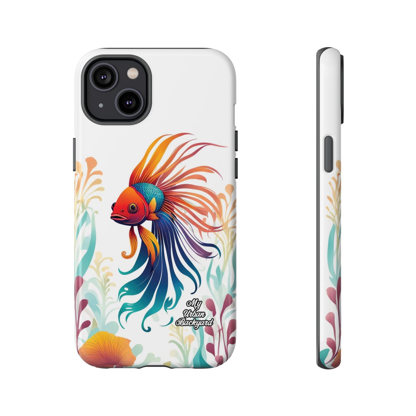 Colorful Betta Fish, Cell Phone Case - Apple, Samsung or Google Pixel