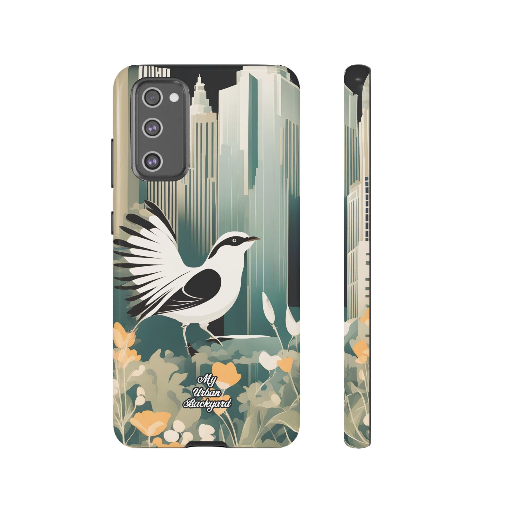 City Bird, Cell Phone Case - Apple iPhone, Samsung Galaxy, Google Pixel