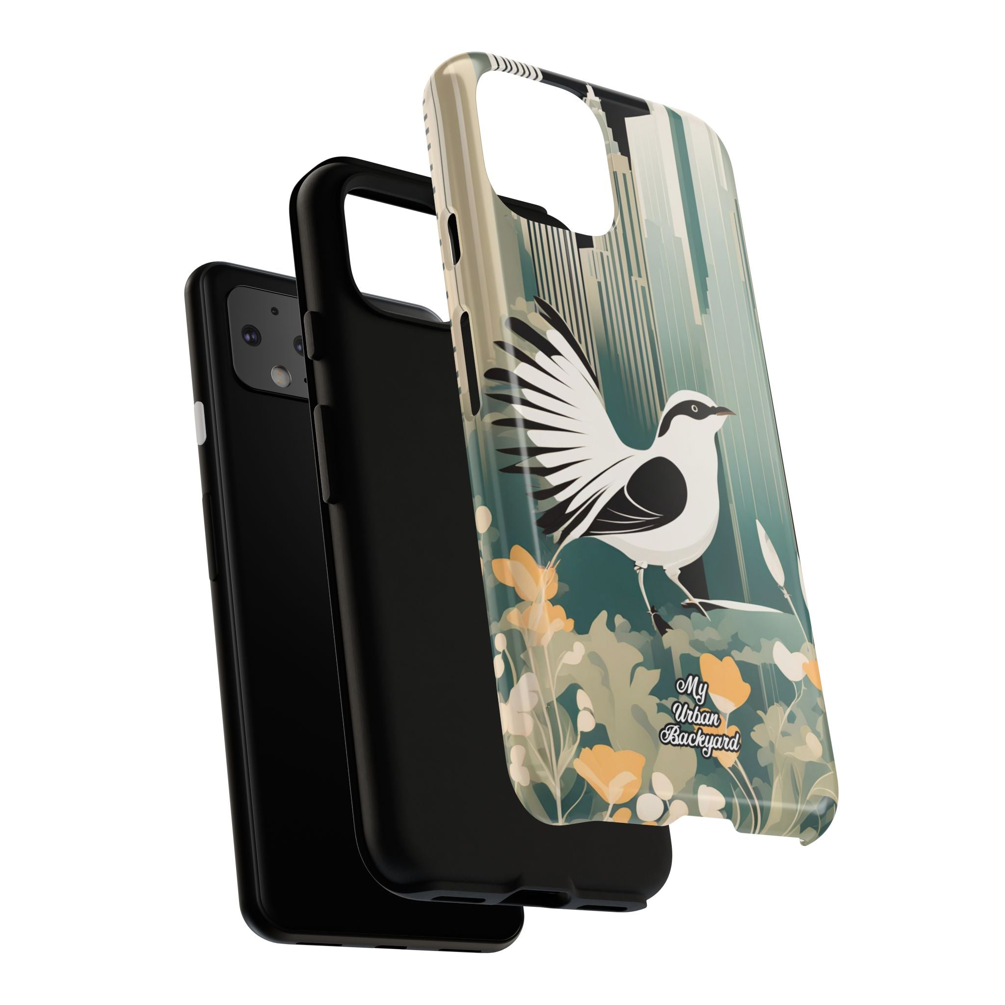 City Bird, Cell Phone Case - Apple iPhone, Samsung Galaxy, Google Pixel