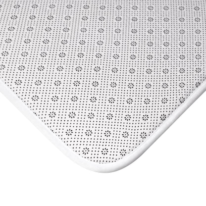 Urban Flowers, Memory Foam Bath Mat - Cozy Bathroom Essential