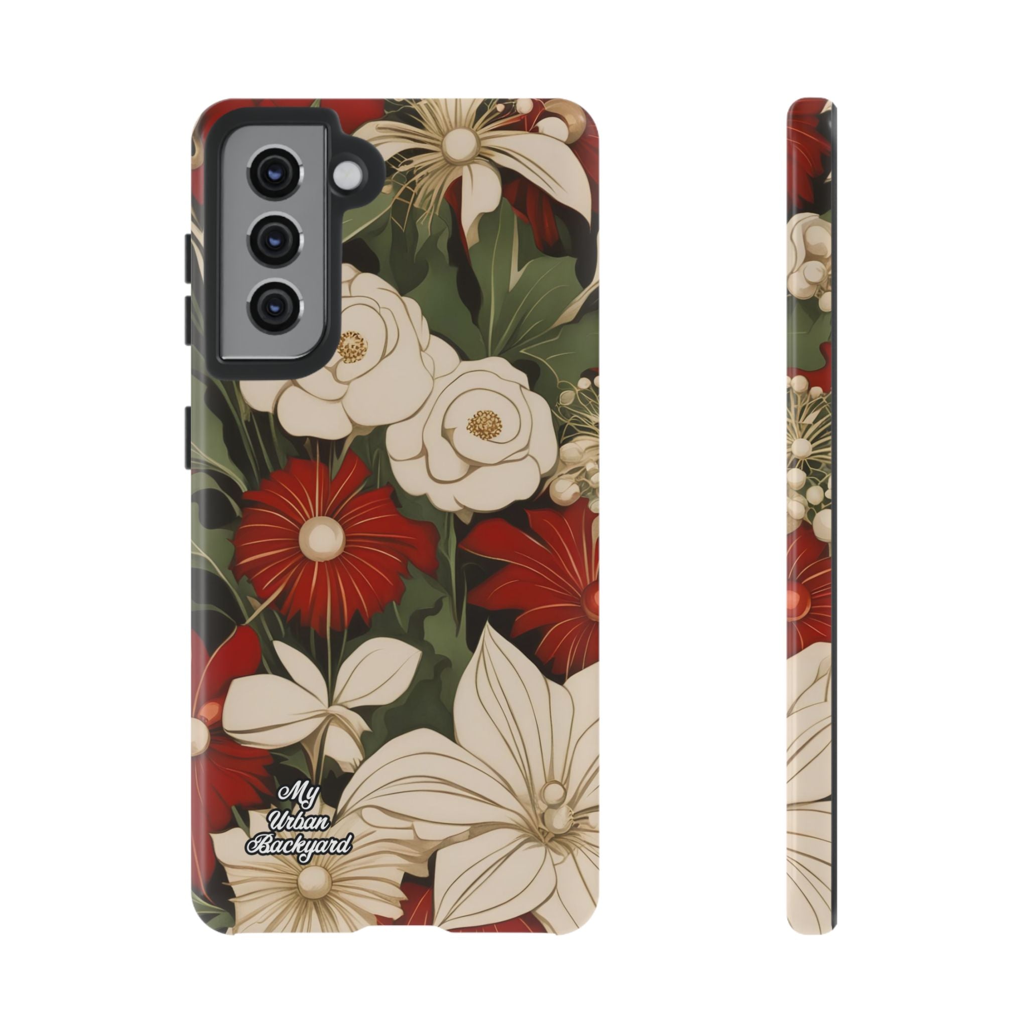 Holiday Flowers, Cell Phone Case - Apple, Samsung, Google Pixel