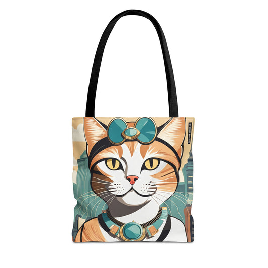 Meowvelous Jewel Cat Tote Bag