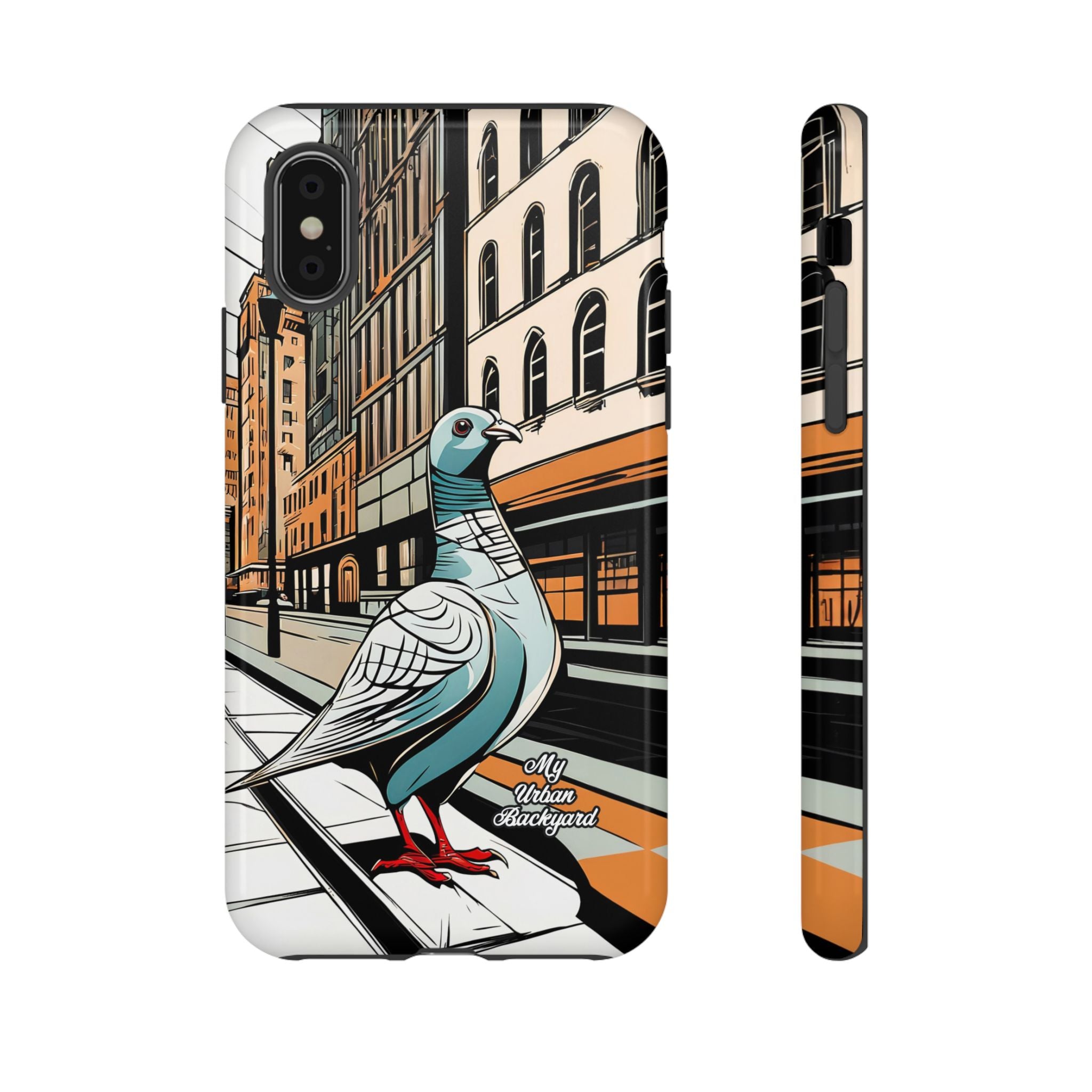 Pigeon on a City Street, Cell Phone Case - Apple, Samsung, Google Pixel