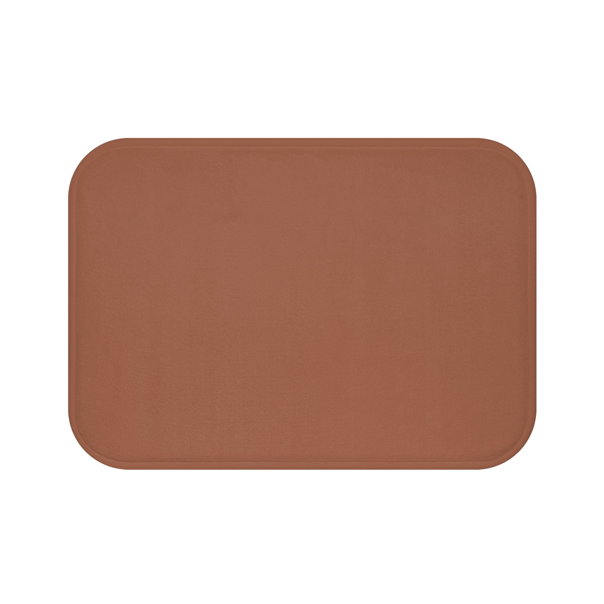 Terracotta Memory Foam Bath Mat — Soft Absorbent Bathroom Rug, 2 sizes