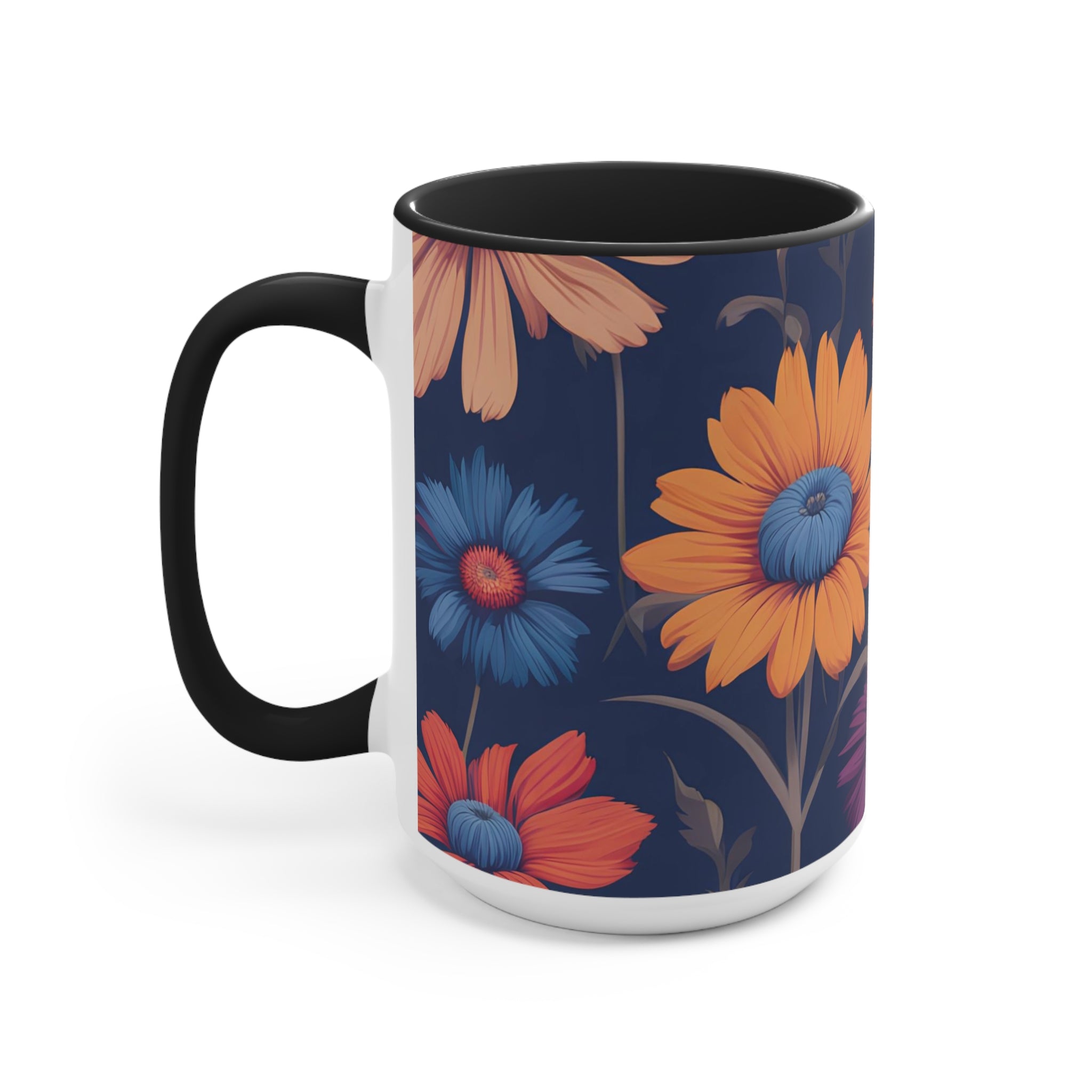 Fun Wildflowers, Ceramic Coffee Mug
