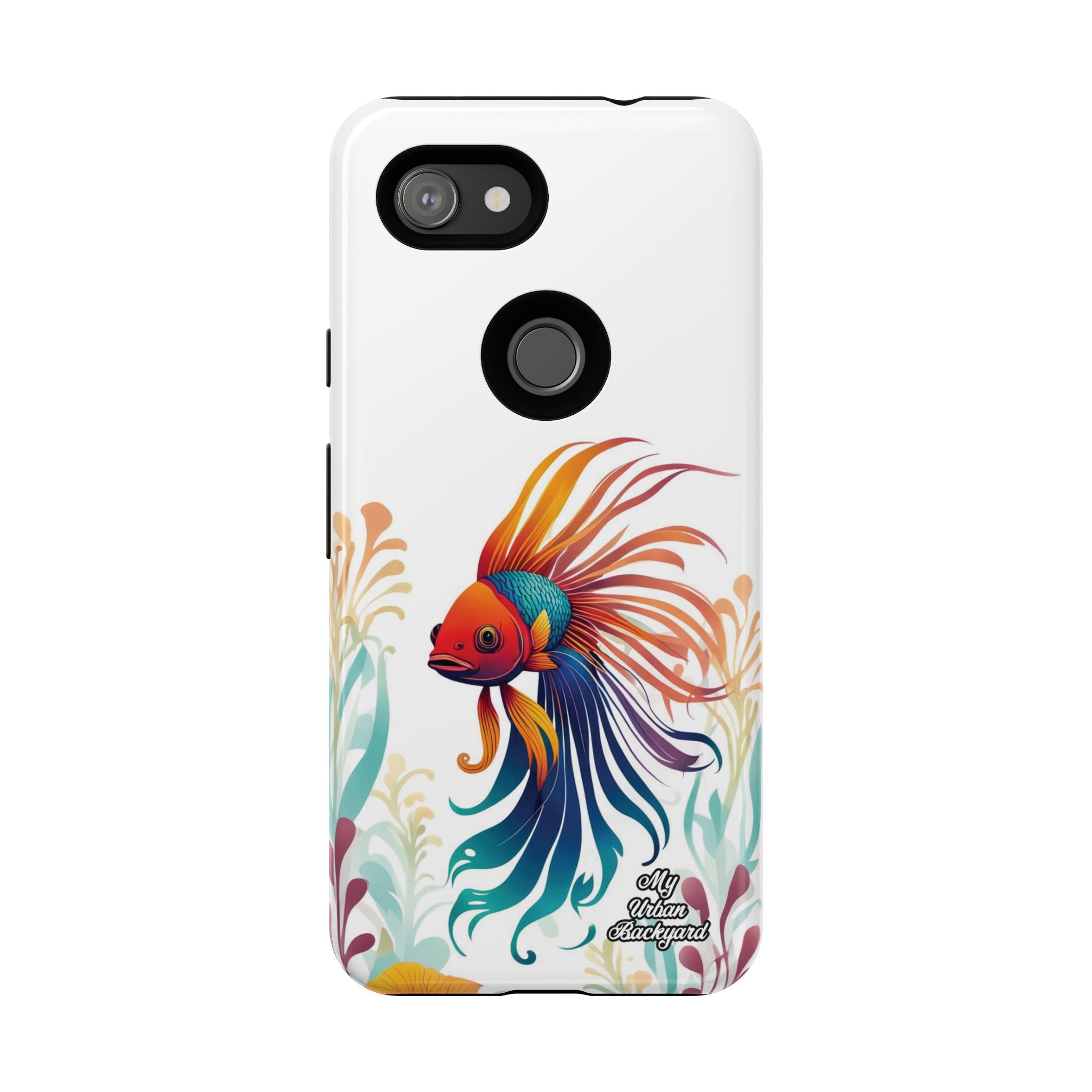 Colorful Betta Fish, Cell Phone Case - Apple, Samsung or Google Pixel