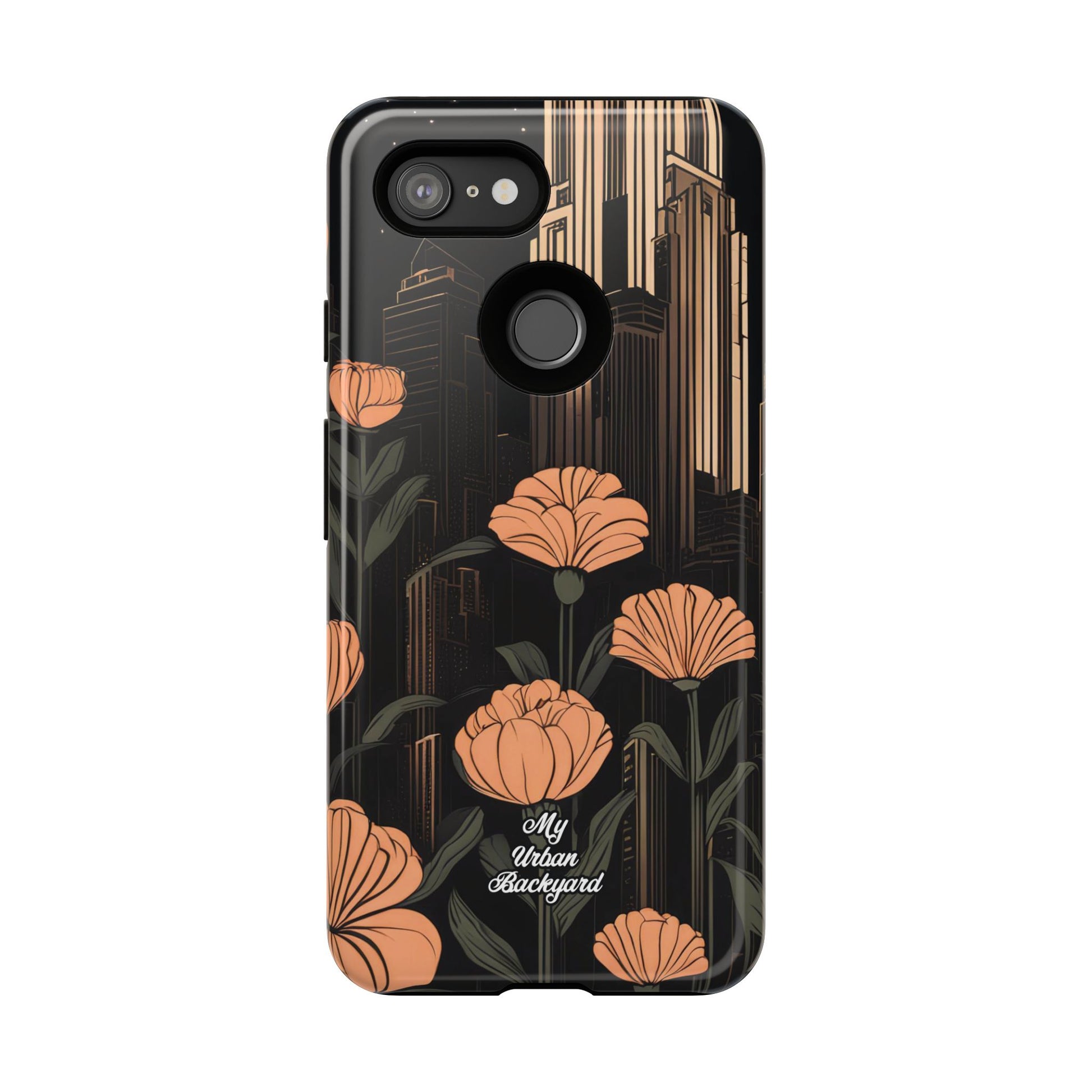 Urban Evening with Flowers, Cell Phone Case - Apple iPhone, Samsung Galaxy, Google Pixel