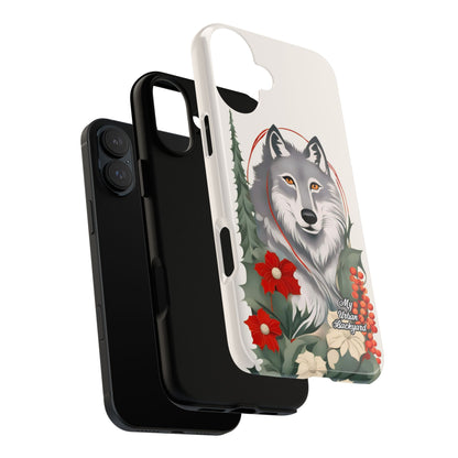 Winter Wolf, Cell Phone Case - Apple, Samsung or Google Pixel