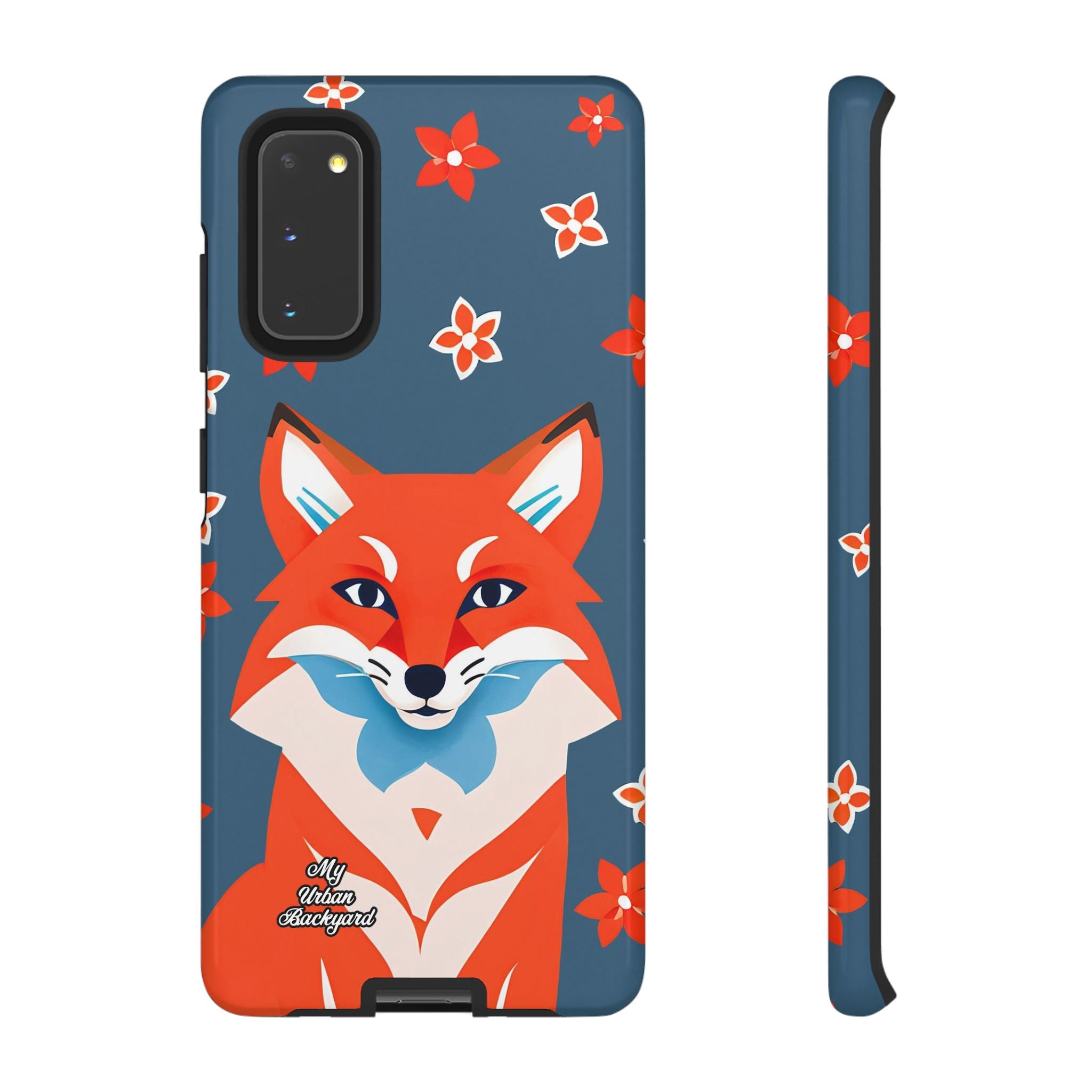 Fox with Flowers, Cell Phone Case - Apple, Samsung, Google Pixel