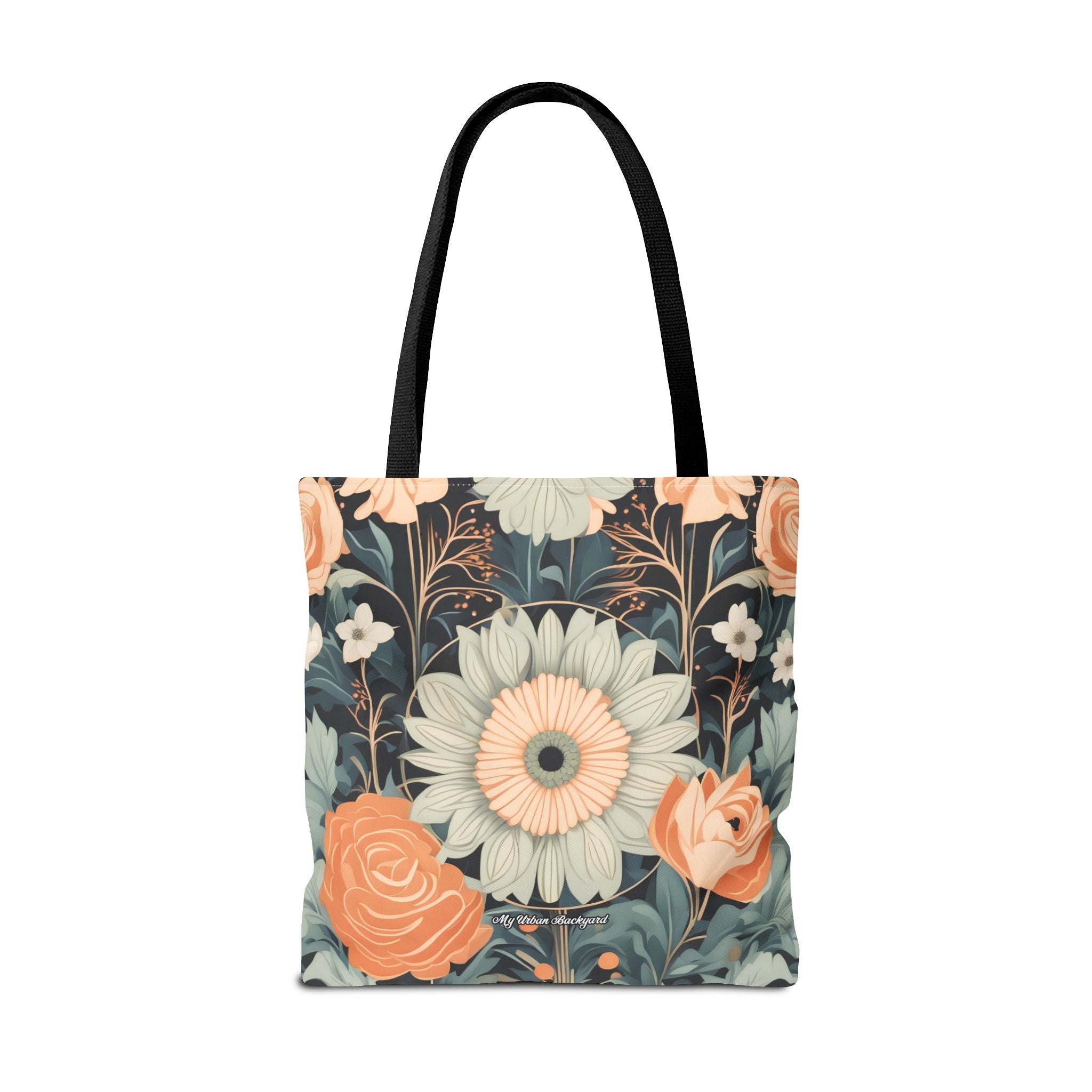 Wildflowers, Tote Bag with Cotton Handles