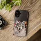 Art Deco Wolf, Cell Phone Case - Apple, Samsung, Google Pixel
