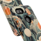 Orange and White Flowers, Cell Phone Case - Apple, Samsung, Google Pixel