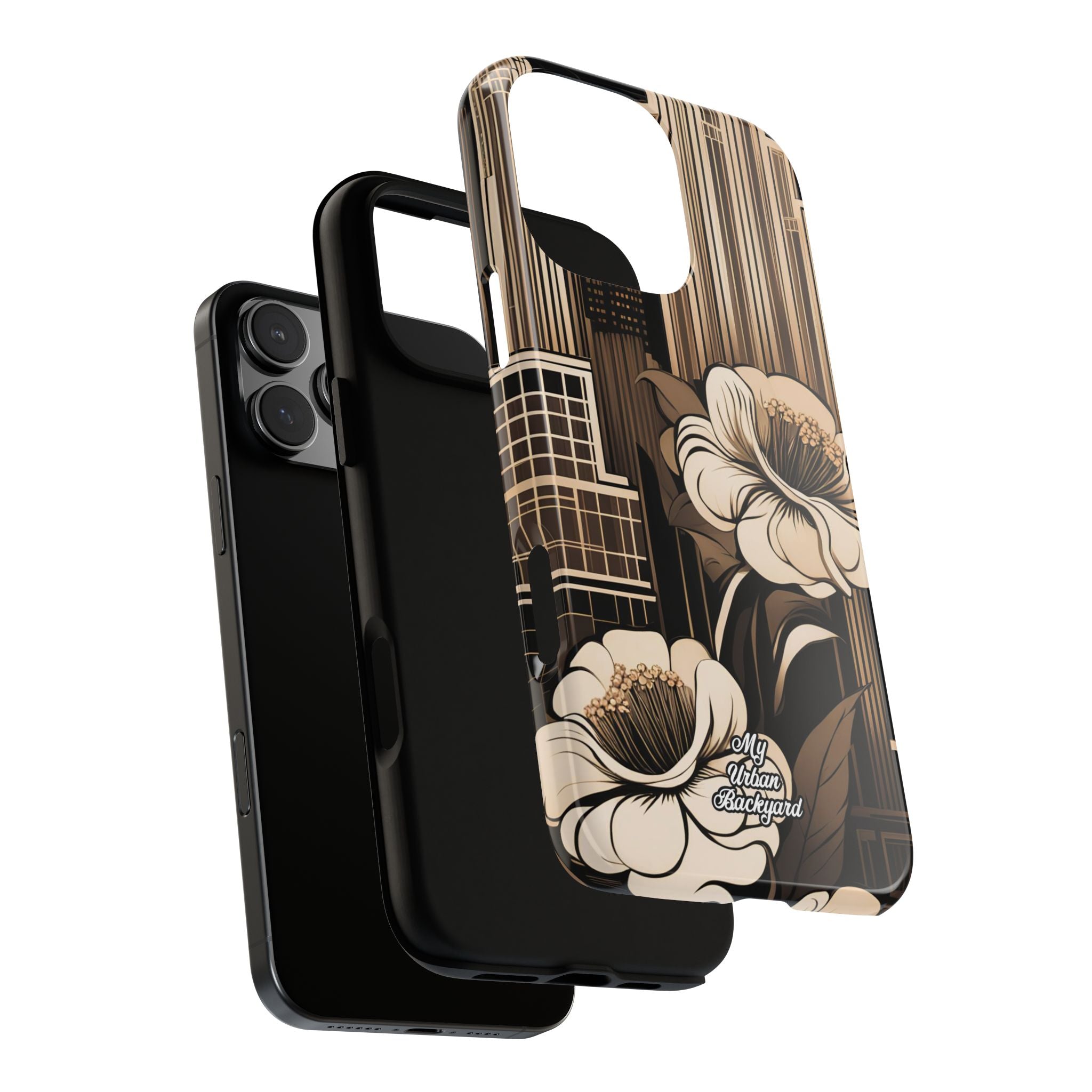 City Flowers, Cell Phone Case - Apple, Samsung, Google Pixel