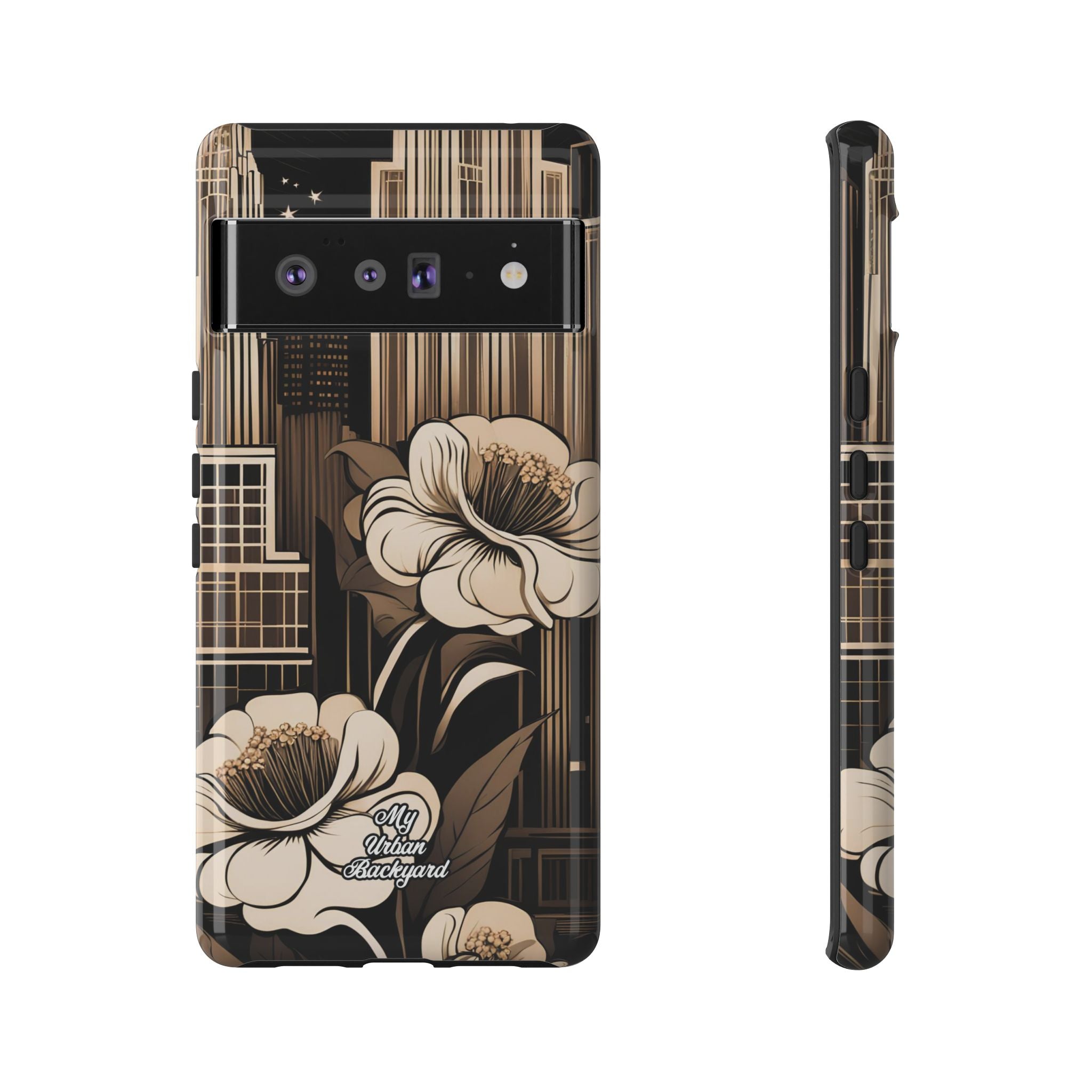 City Flowers, Cell Phone Case - Apple, Samsung, Google Pixel