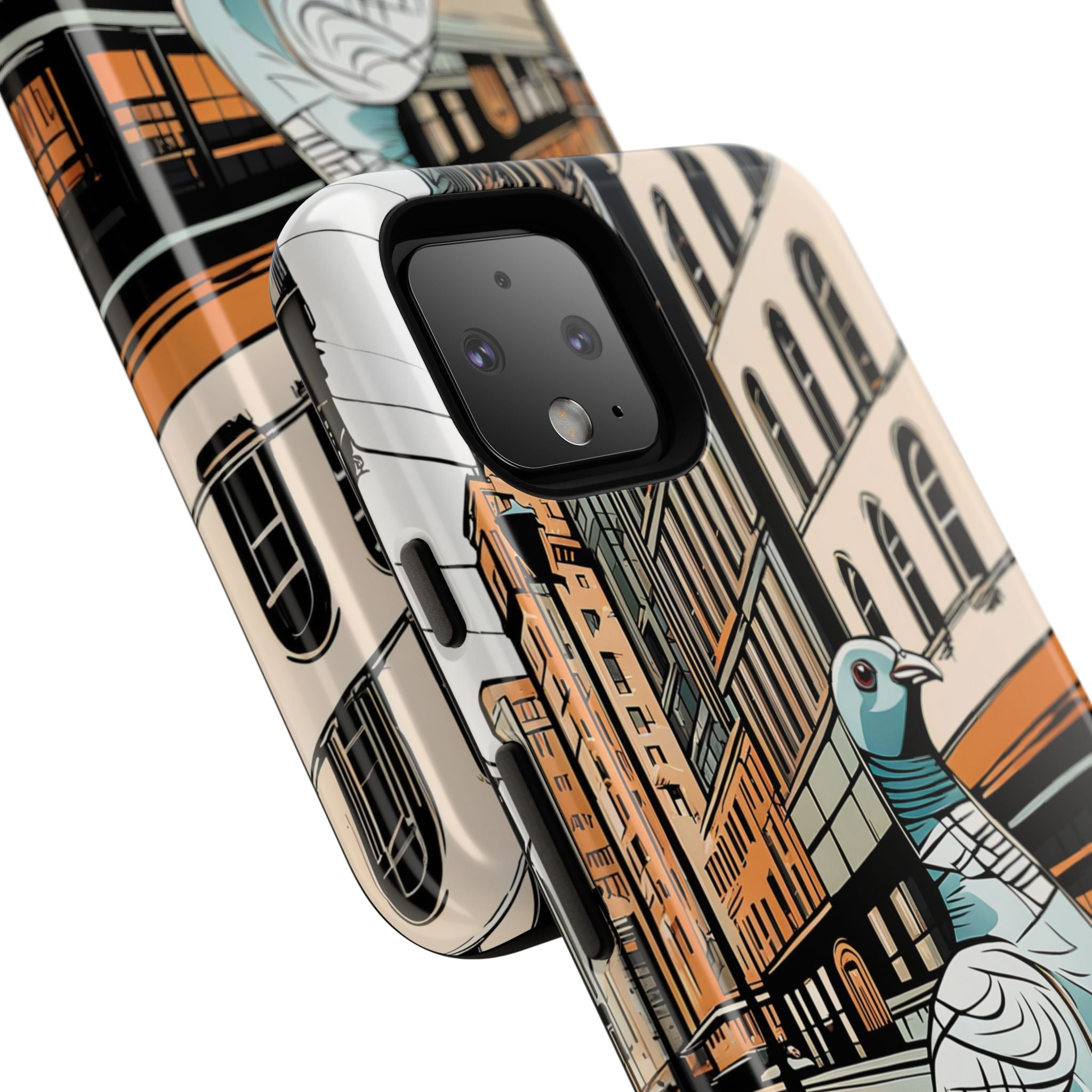 Pigeon on a City Street, Cell Phone Case - Apple, Samsung, Google Pixel