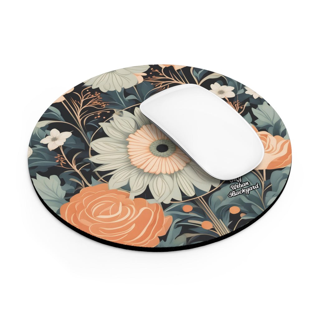 Wildflowers Mouse Pad, Botanical Desk Mat, Office Accessory, Gift for Her, Studio Essentials