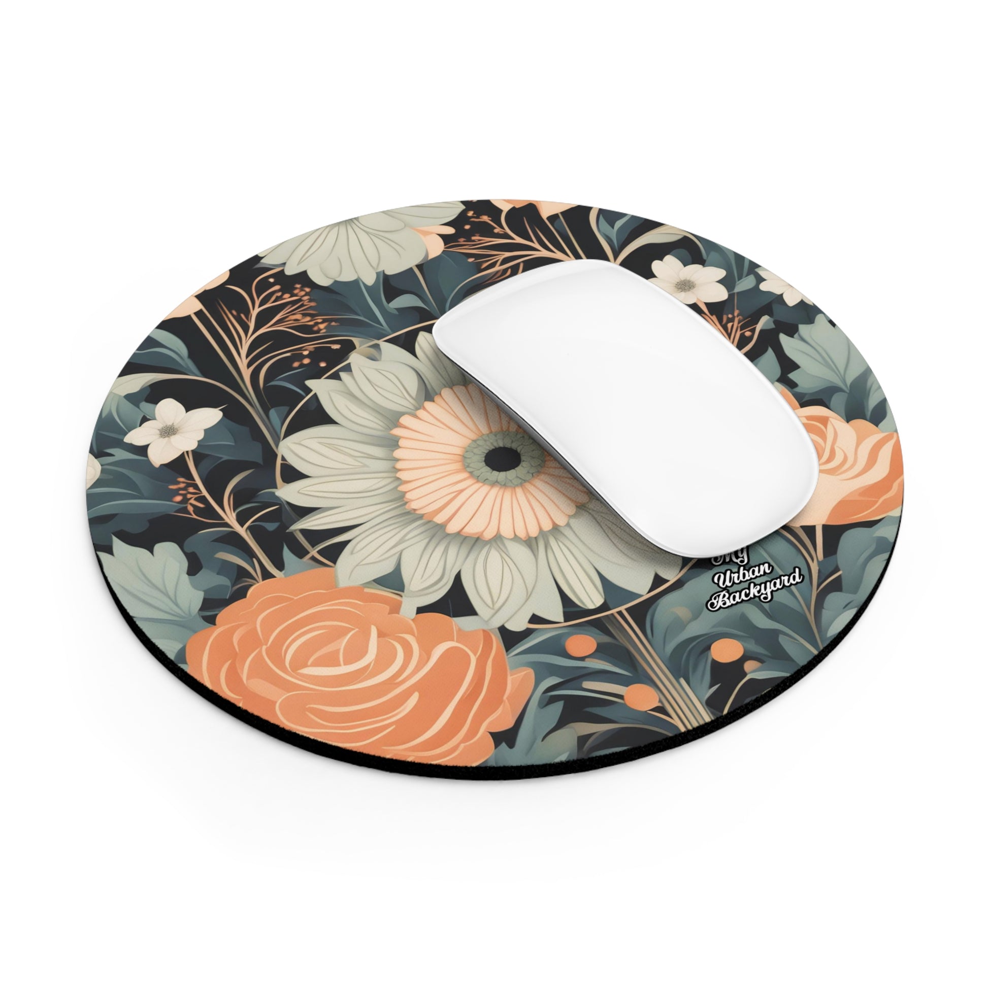 Wildflowers Mouse Pad, Botanical Desk Mat, Office Accessory, Gift for Her, Studio Essentials