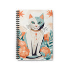 Whiskers, Spiral Notebook Writing Journal - 118 Ruled Pages