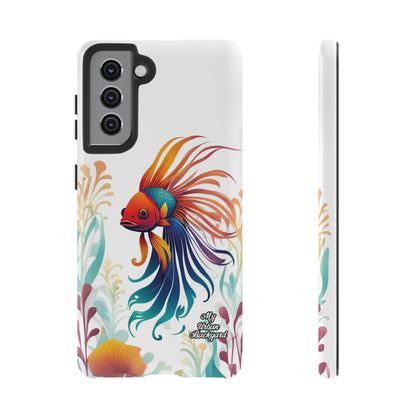 Colorful Betta Fish, Cell Phone Case - Apple, Samsung or Google Pixel