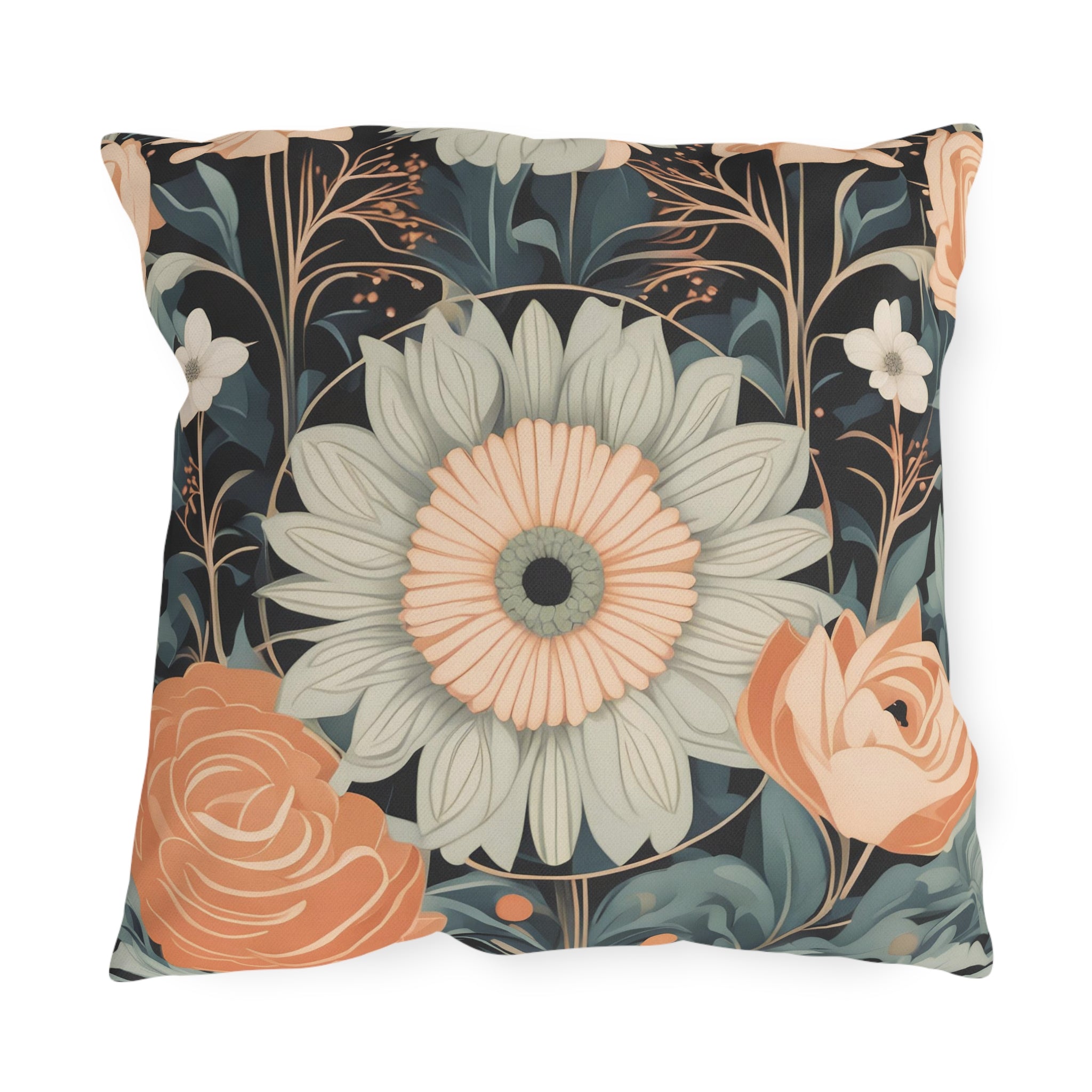 Wildflowers Throw Pillow