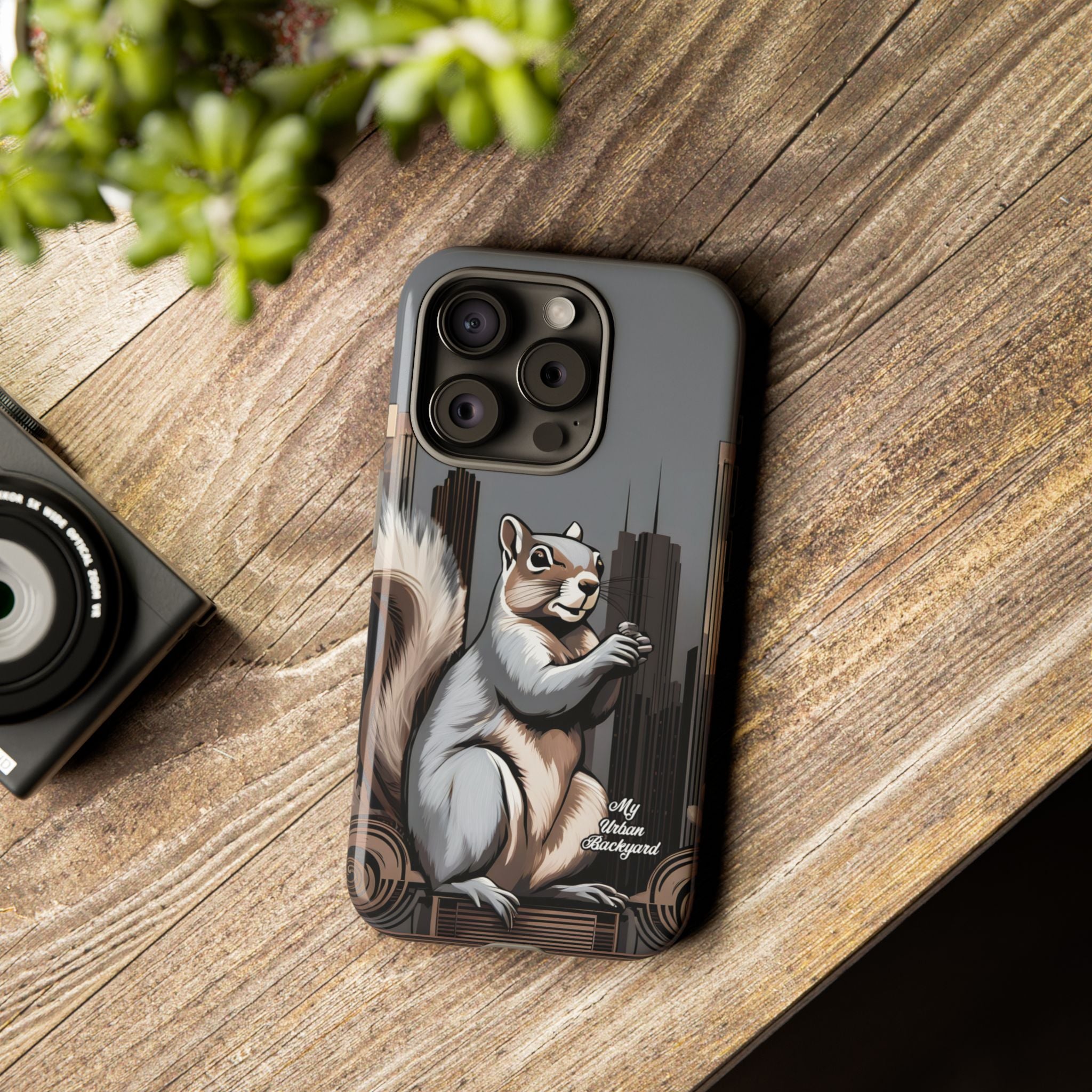 Urban Gray Squirrel, Cell Phone Case - Apple, Samsung, Google Pixel