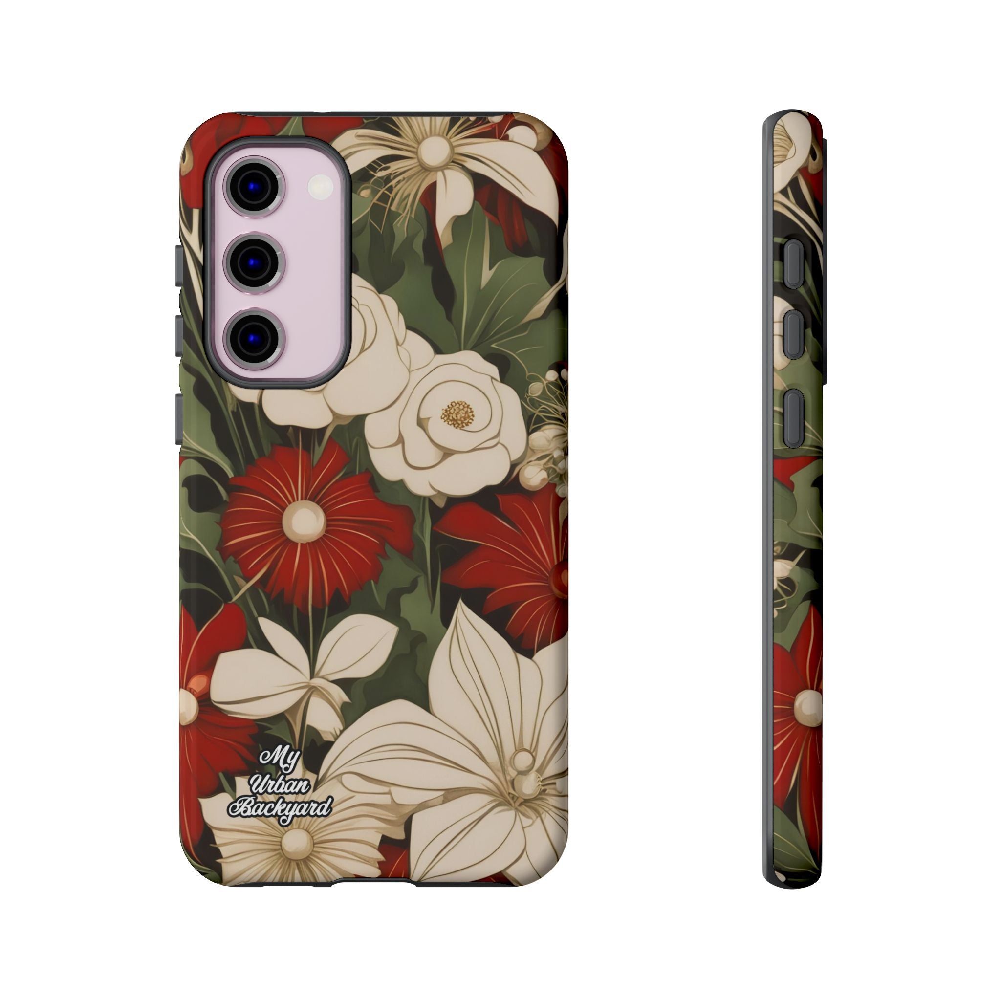Holiday Flowers, Cell Phone Case - Apple, Samsung, Google Pixel