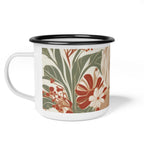 Puppy with a Red Collar, Enamel Camping Mug