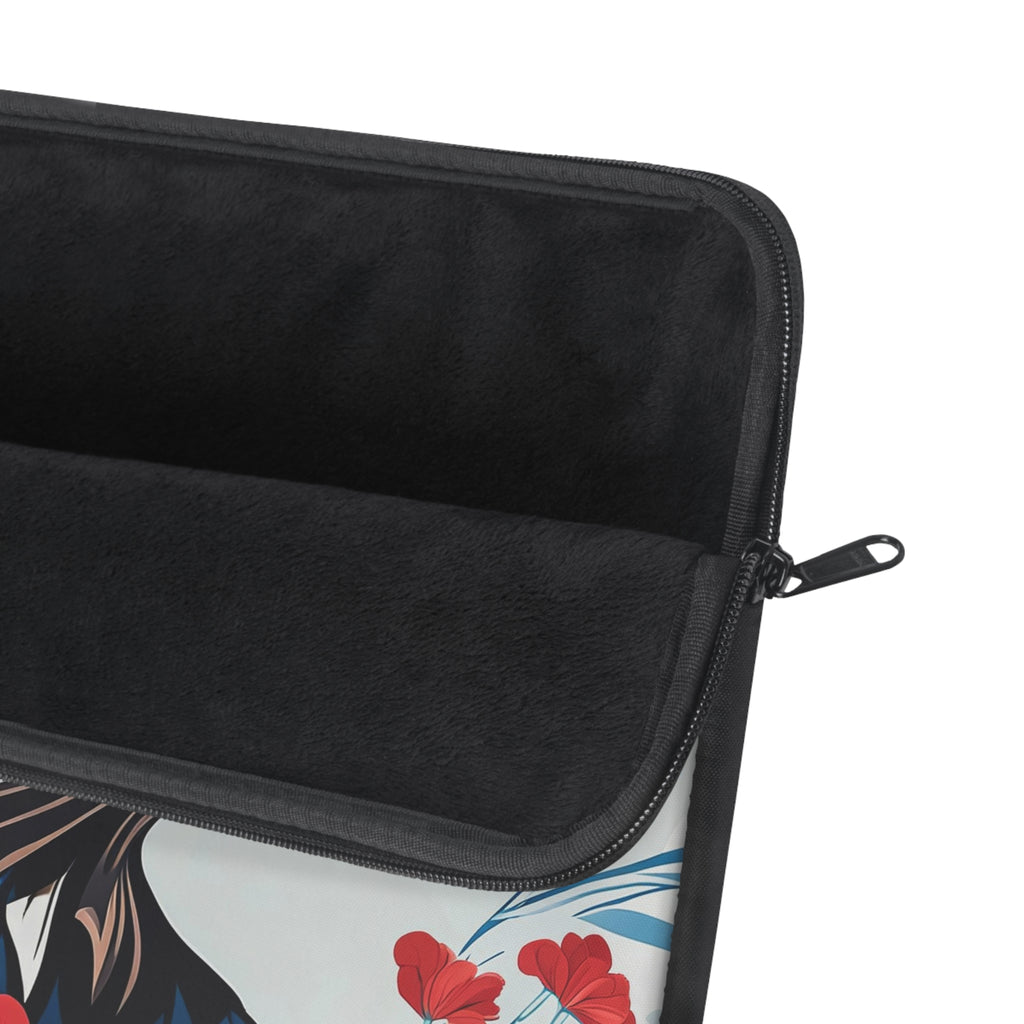 Bald Eagle Soft Laptop Sleeve, Stylish Computer Case, Gift for Students, Unique Tech Accessory, Patriotic Design