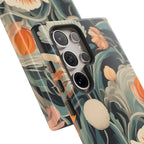 Orange and White Flowers, Cell Phone Case - Apple, Samsung, Google Pixel