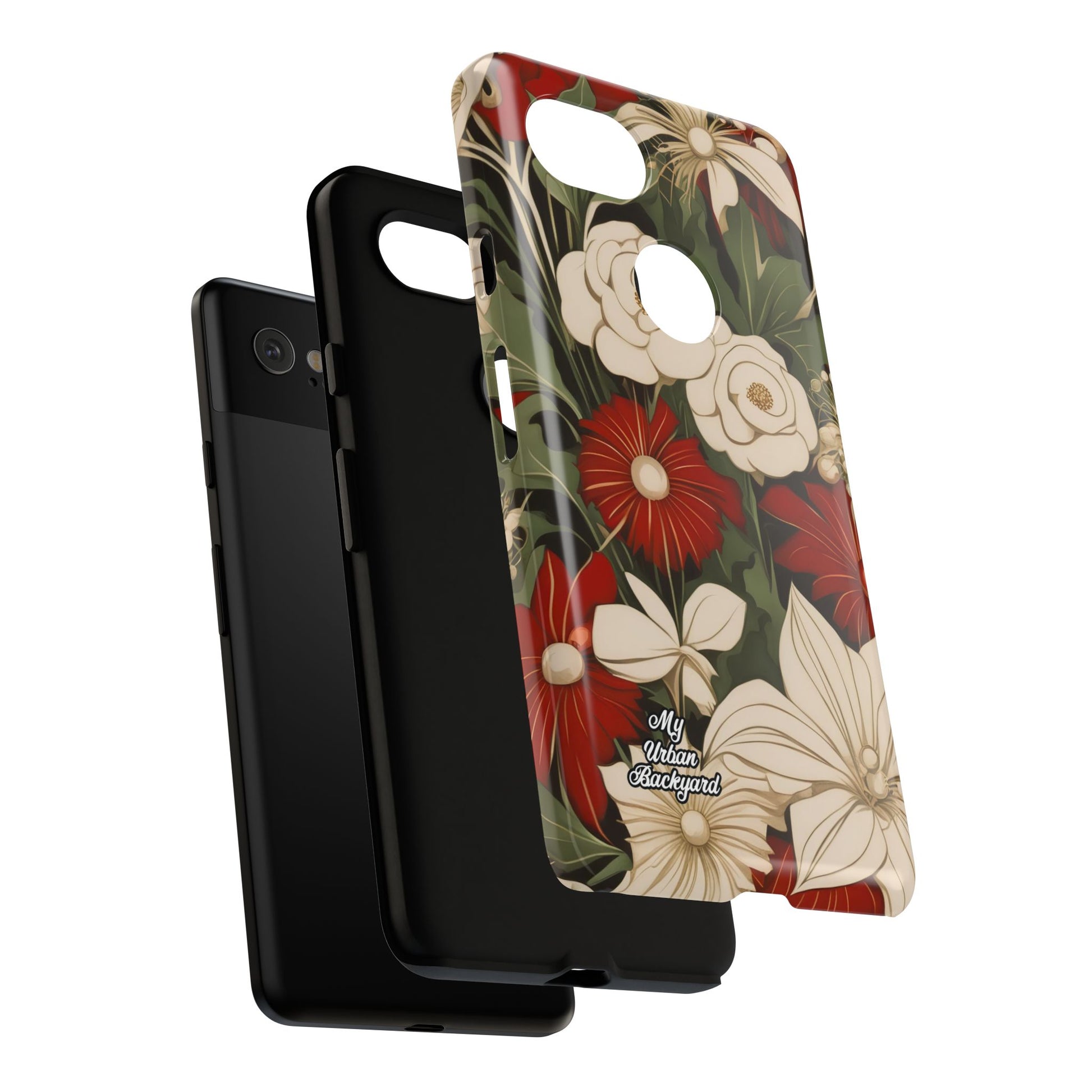 Holiday Flowers, Cell Phone Case - Apple, Samsung, Google Pixel