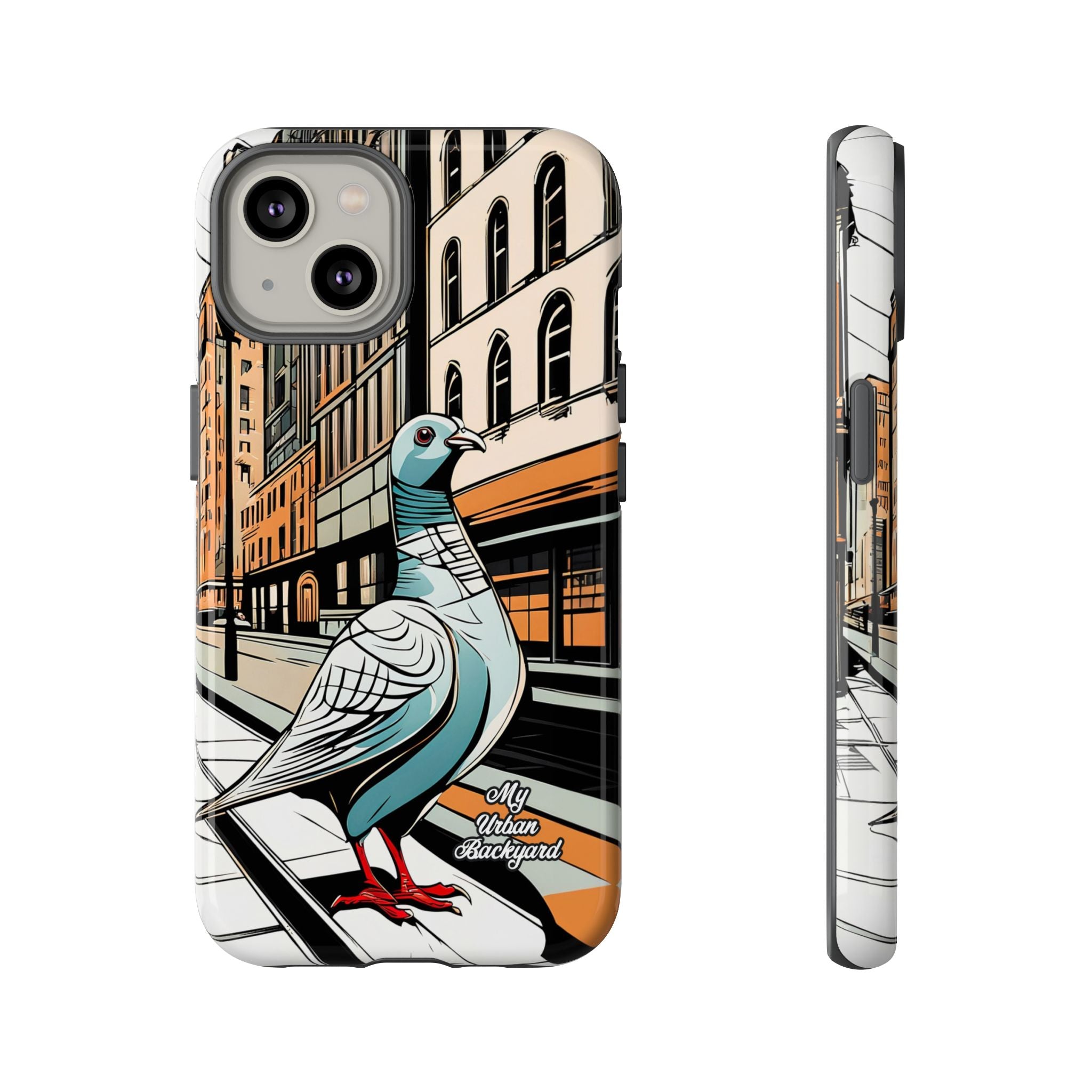 Pigeon on a City Street, Cell Phone Case - Apple, Samsung, Google Pixel