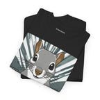 Cute Squirrel Graphic Tee, Unisex Cotton T-Shirt, Nature Lover Gift, Animal Art Top, Casual Wear