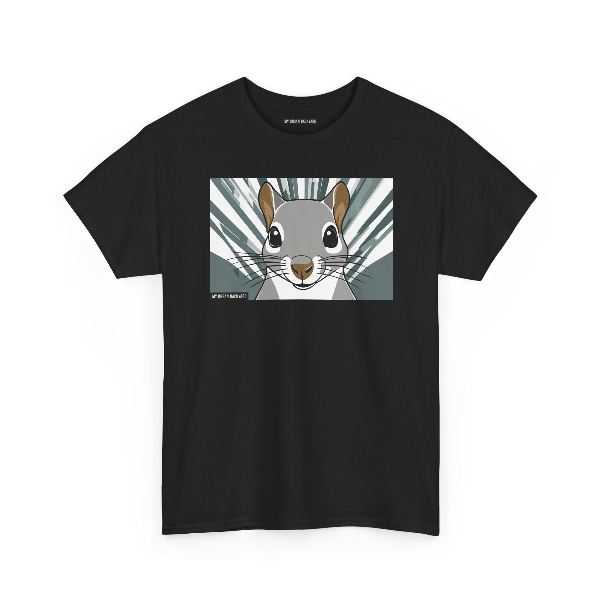 Cute Squirrel Graphic Tee, Unisex Cotton T-Shirt, Nature Lover Gift, Animal Art Top, Casual Wear